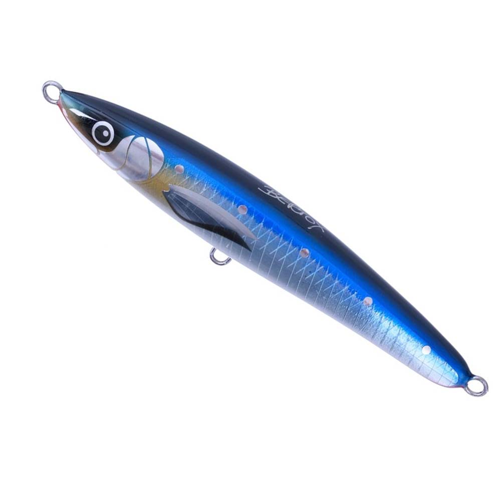 BERTOX Saltwater Handmade Wooden Floating STICK BAIT 22cm/120g Blue Sardine - Image 2