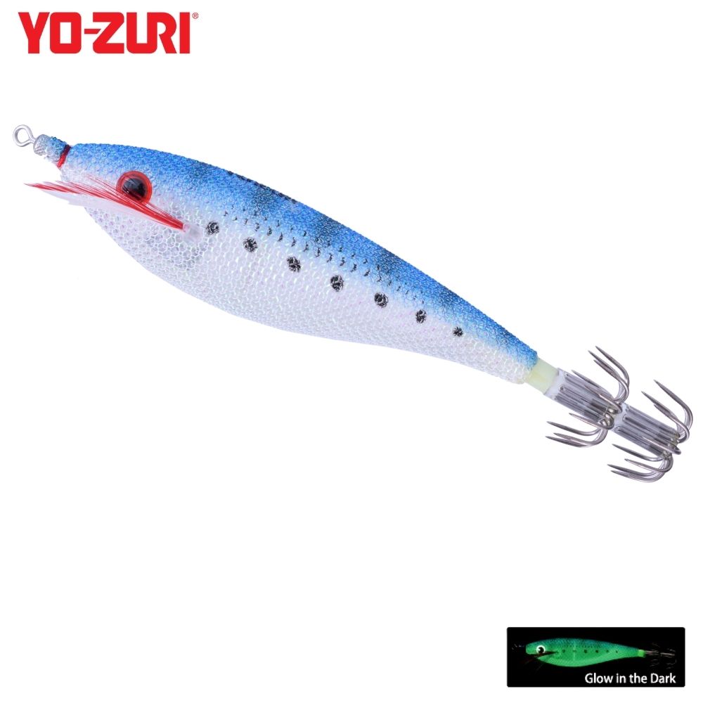 YO-ZURI Squid Fishing Luminous Squid Jig Lure ULTRA CLOTH M/M2/CL-11