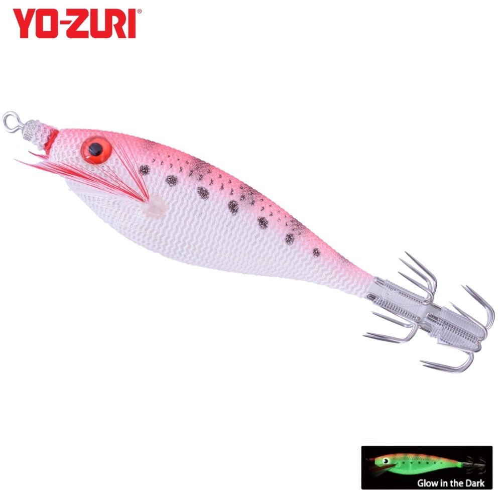 YO-ZURI Squid Fishing Luminous Squid Jig Lure ULTRA CLOTH SSS/M2/CL12
