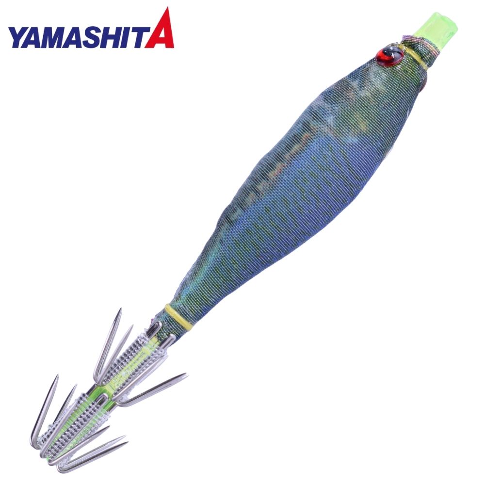 YAMASHITA Squid Fishing Clothed Soft Jig Lure OPPAI SUTTE-2 7cm/Glow EC F/SAR