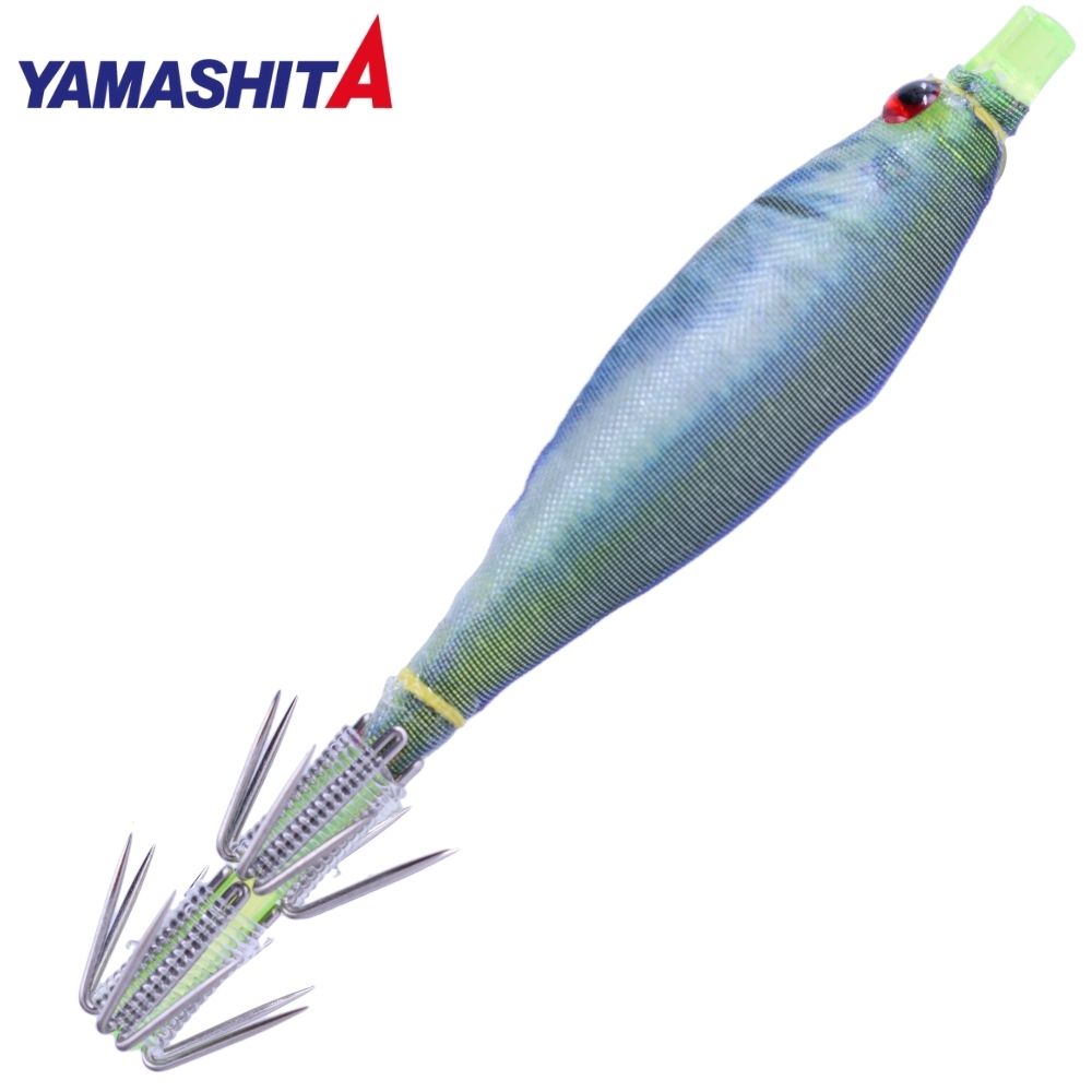 YAMASHITA Squid Fishing Clothed Soft Jig Lure OPPAI SUTTE-2 7cm/Glow EC F/AN