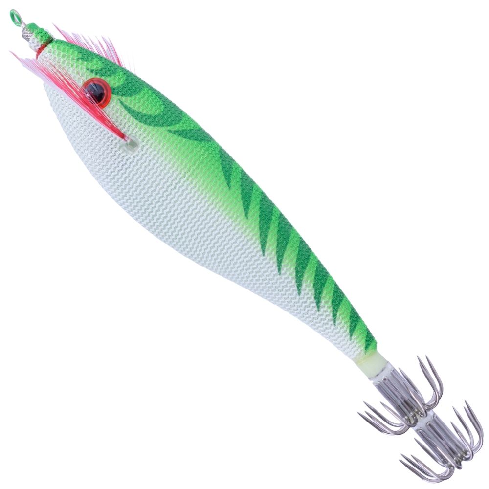 YO-ZURI Squid Fishing Luminous Squid Jig Lure ULTRA CLOTH M/M2/L-10 - Image 2