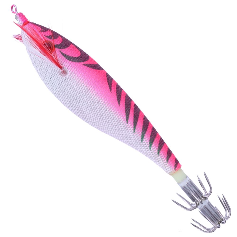 YO-ZURI Squid Fishing Luminous Squid Jig Lure ULTRA CLOTH M/M2/L-8 - Image 2