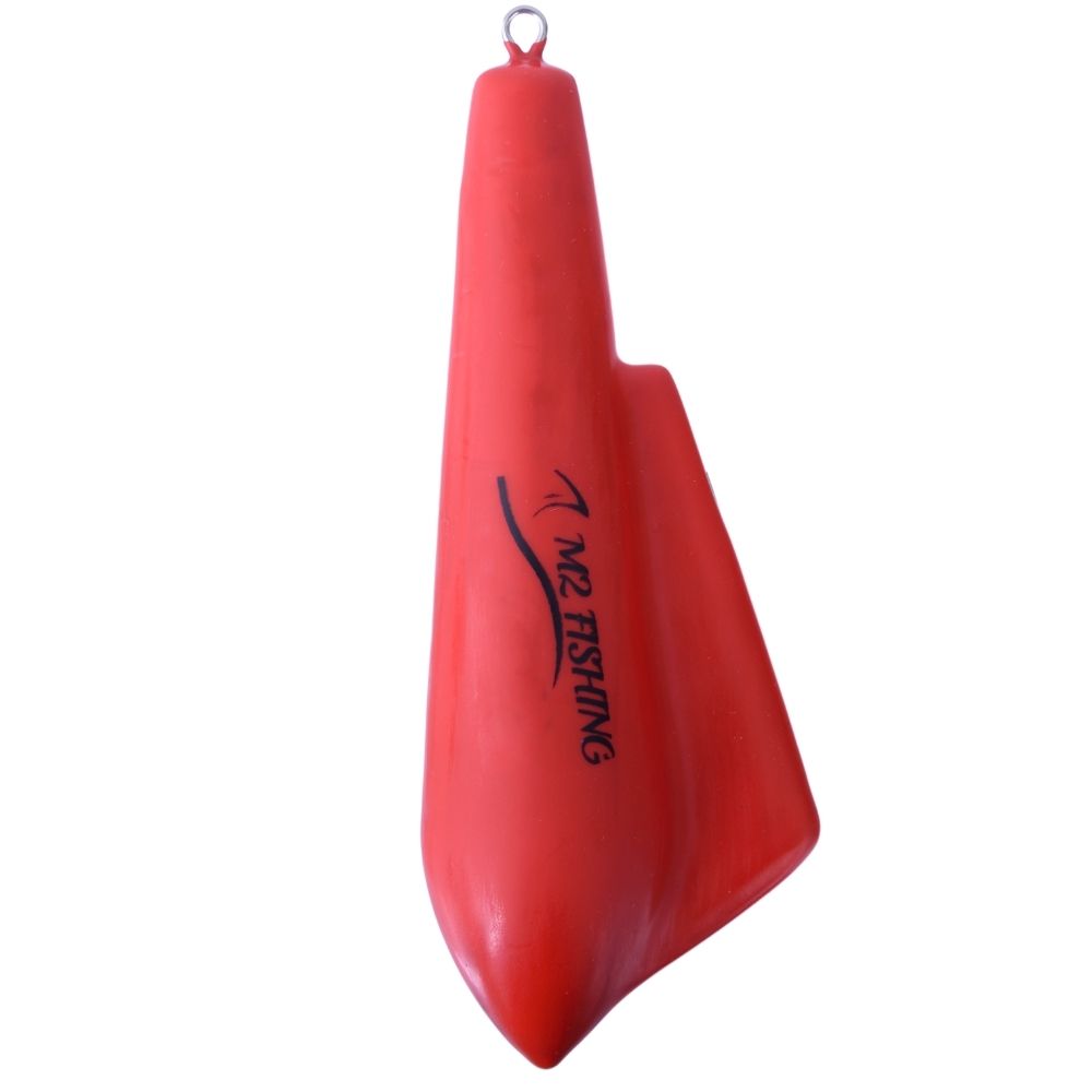 M2 FISHING Saltwater Slow Trolling Coated Lead Weight QUARDIANO Roso Intenso