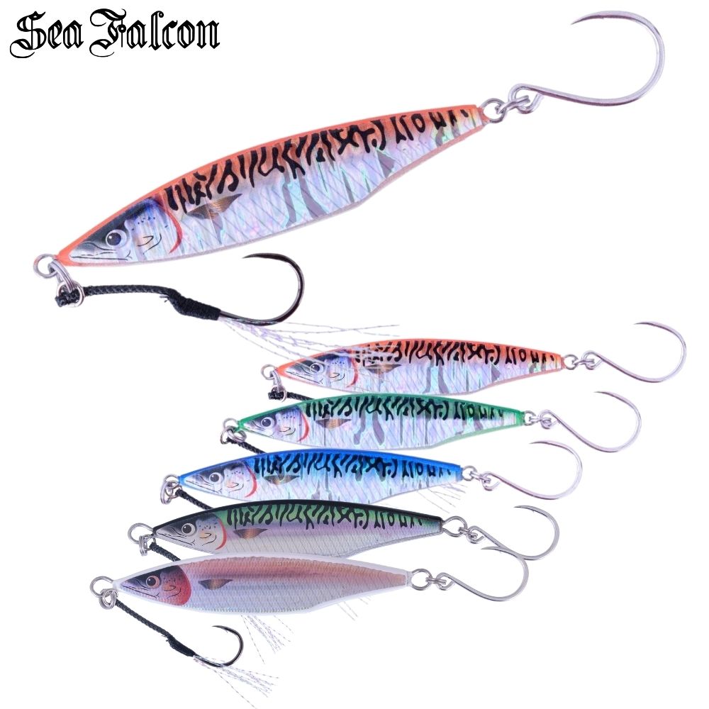SEA FALCON Saltwater Casting Jig Lure REAL MACKEREL 20g
