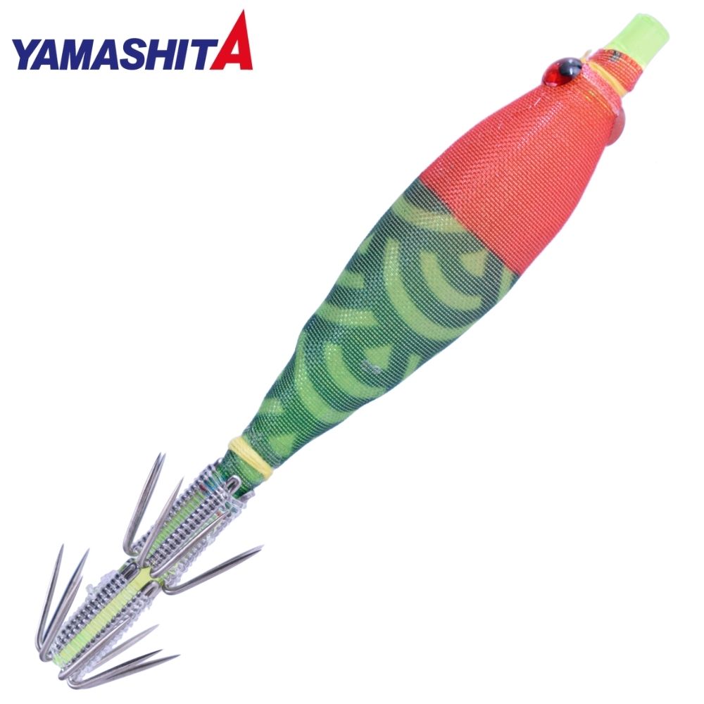 YAMASHITA Squid Fishing Clothed Soft Jig Lure OPPAI SUTTE-2 7cm/Glow SP ZF6