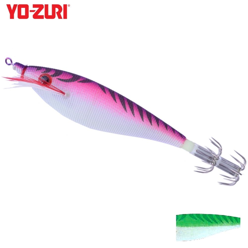 YO-ZURI Squid Fishing Luminous Squid Jig Lure ULTRA CLOTH S/M2/L-79