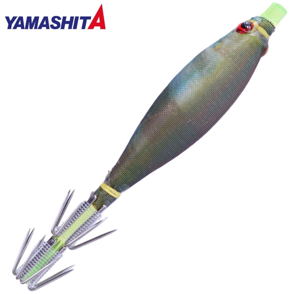 YAMASHITA Squid Fishing Clothed Soft Jig Lure OPPAI SUTTE-2 7cm/Glow EC F/FA