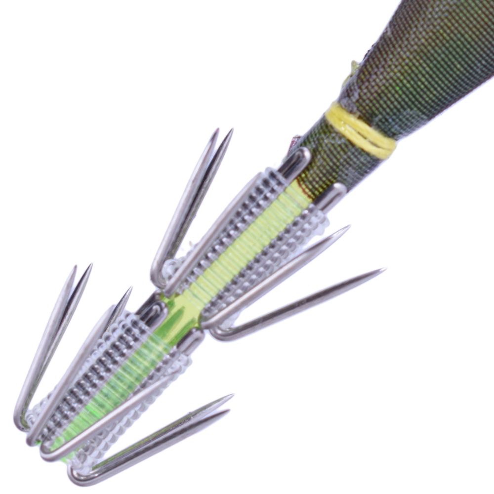 YAMASHITA Squid Fishing Clothed Soft Jig Lure OPPAI SUTTE-2 7cm/Glow EC F/FA - Image 3