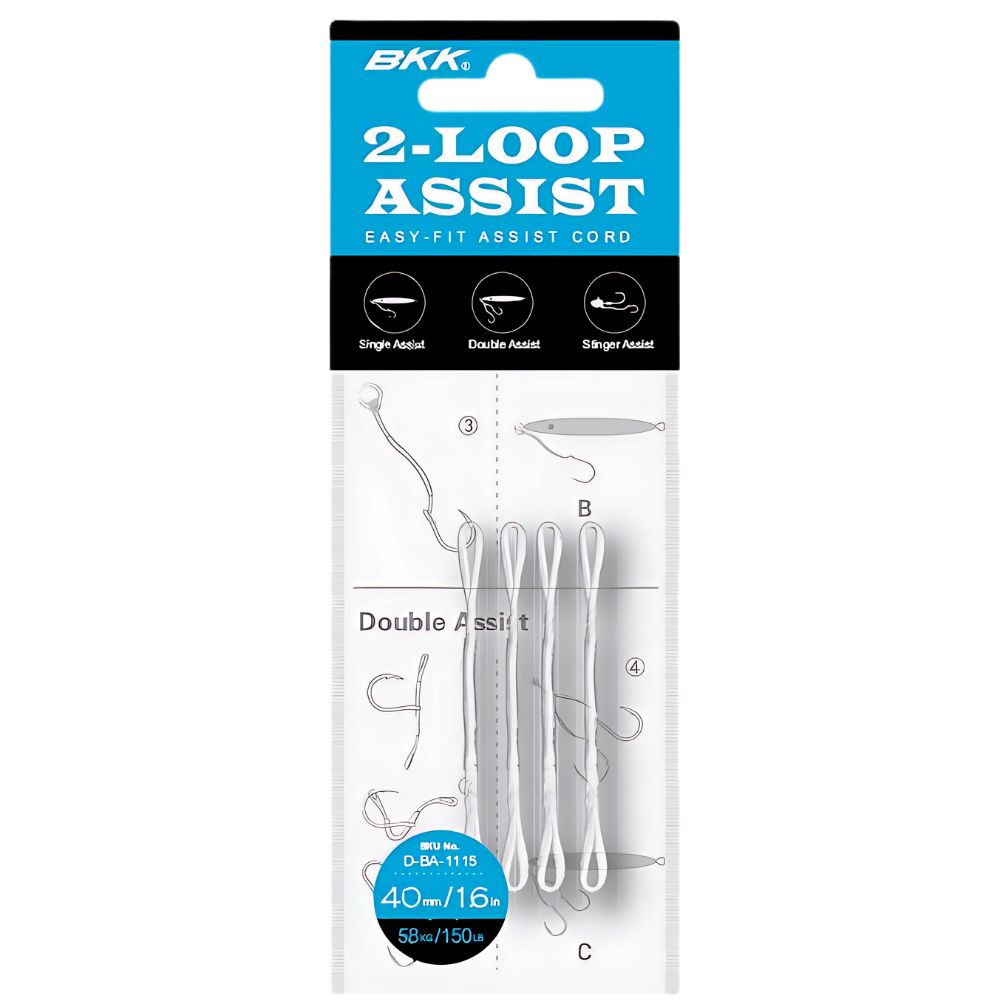 BKK Jigging Accessories 2-LOOP Assist Cord - Image 3