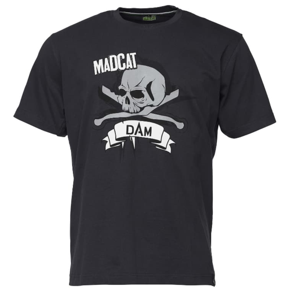 MADCAT 100% Cotton Short Sleeve T-Shirt SKULL