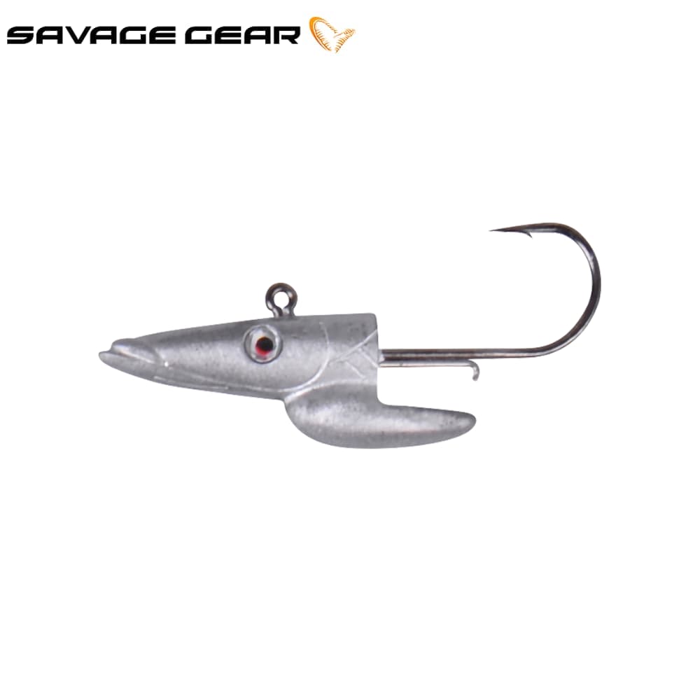 SAVAGE GEAR Sandeel Jig Head 10G #2 - 4pcs