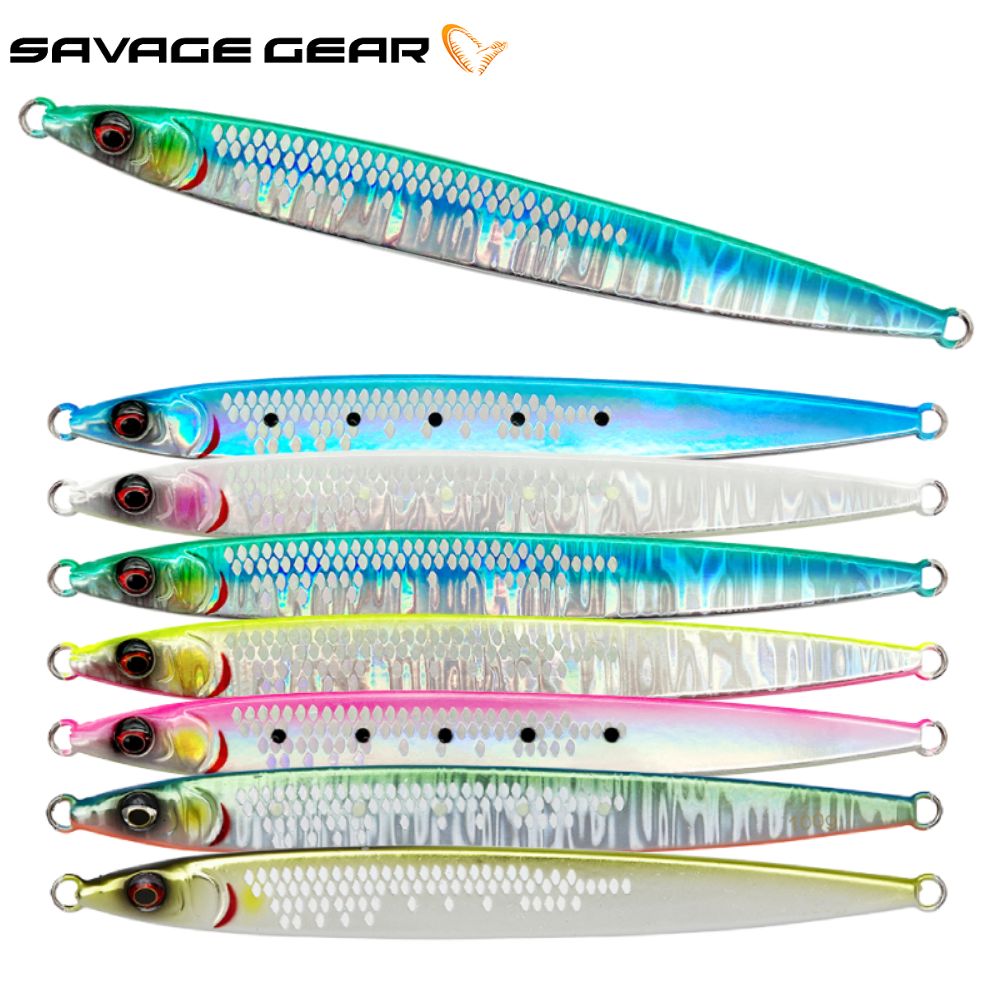 SAVAGE GEAR Shore Jigging Flat-Sided Jig SARDINE SLIDER 16.5CM 120G Fast Sink