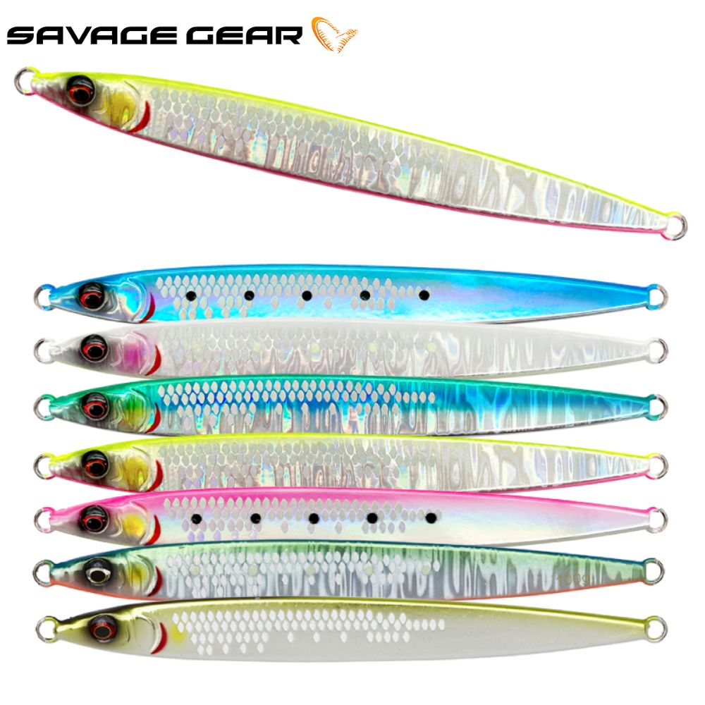 SAVAGE GEAR Shore Jigging Flat-Sided Jig SARDINE SLIDER 11.5CM 40G Fast Sink