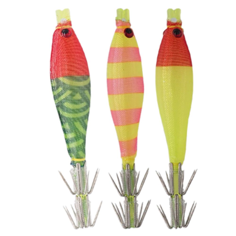 YAMASHITA Squid Fishing Pre-Tied Oppai Lures Rig TATAKI Set H BS - Image 3