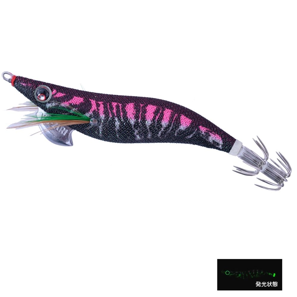 YO-ZURI Squid Fishing EGI Lure Aurie-Q Cloth 2.5 - Image 2