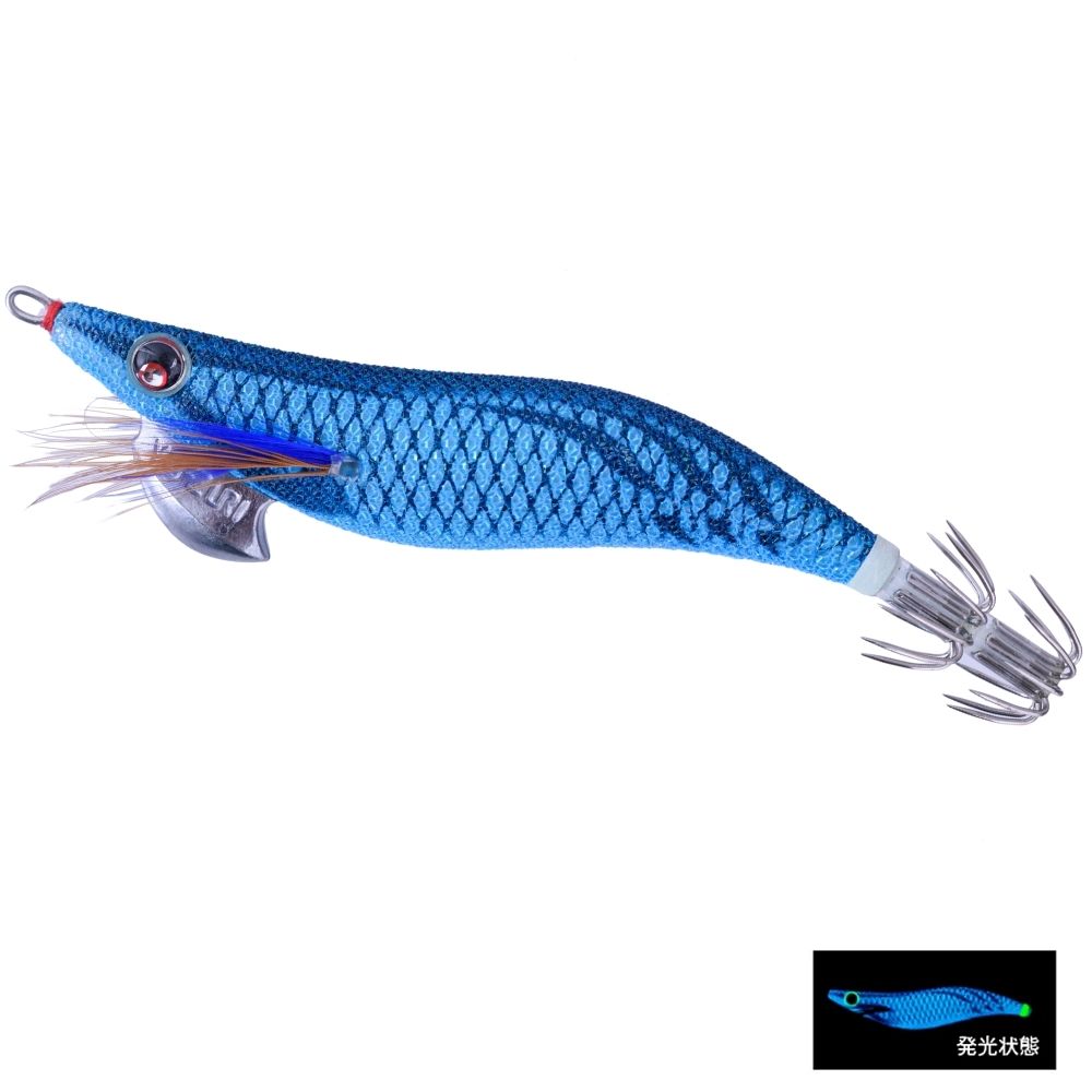 YO-ZURI Squid Fishing EGI Lure Aurie-Q Cloth 2.5 - Image 5