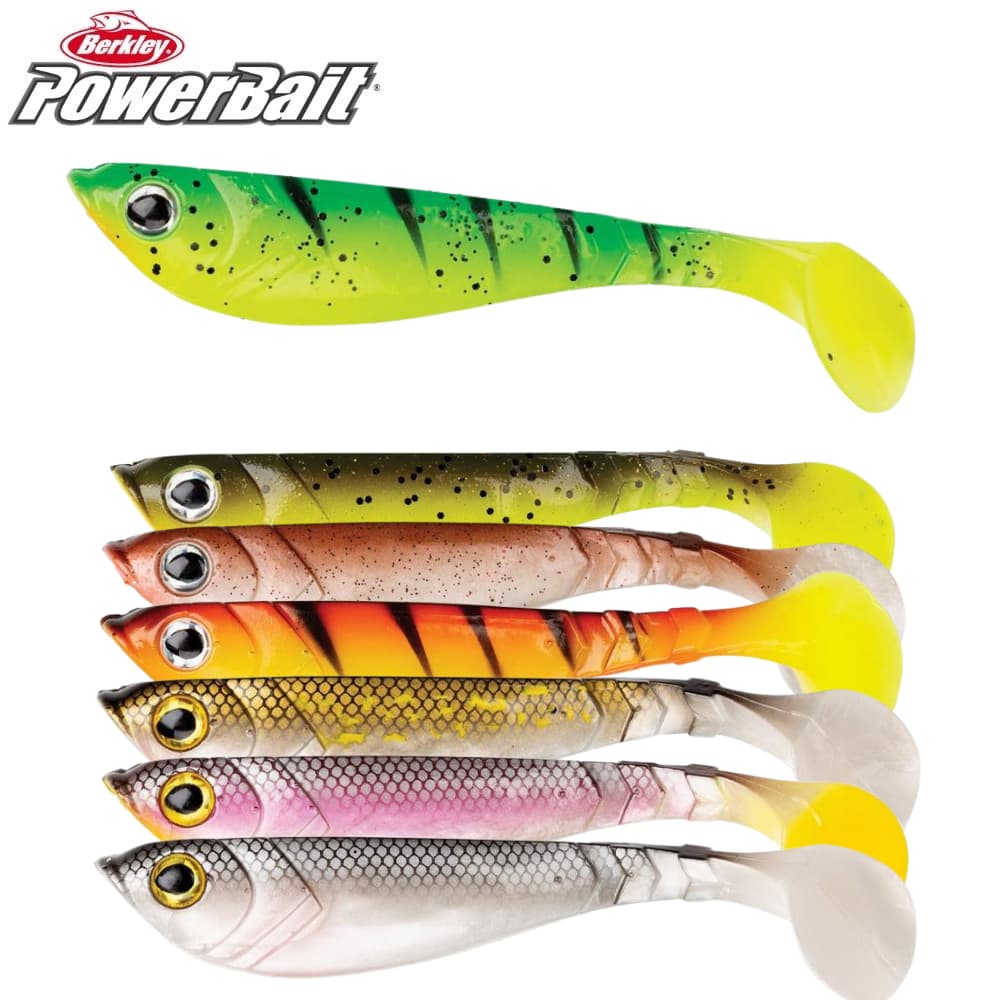 BERKLEY PowerBait Scented Soft Bait Lure PULSE SHAD 11cm/3pcs