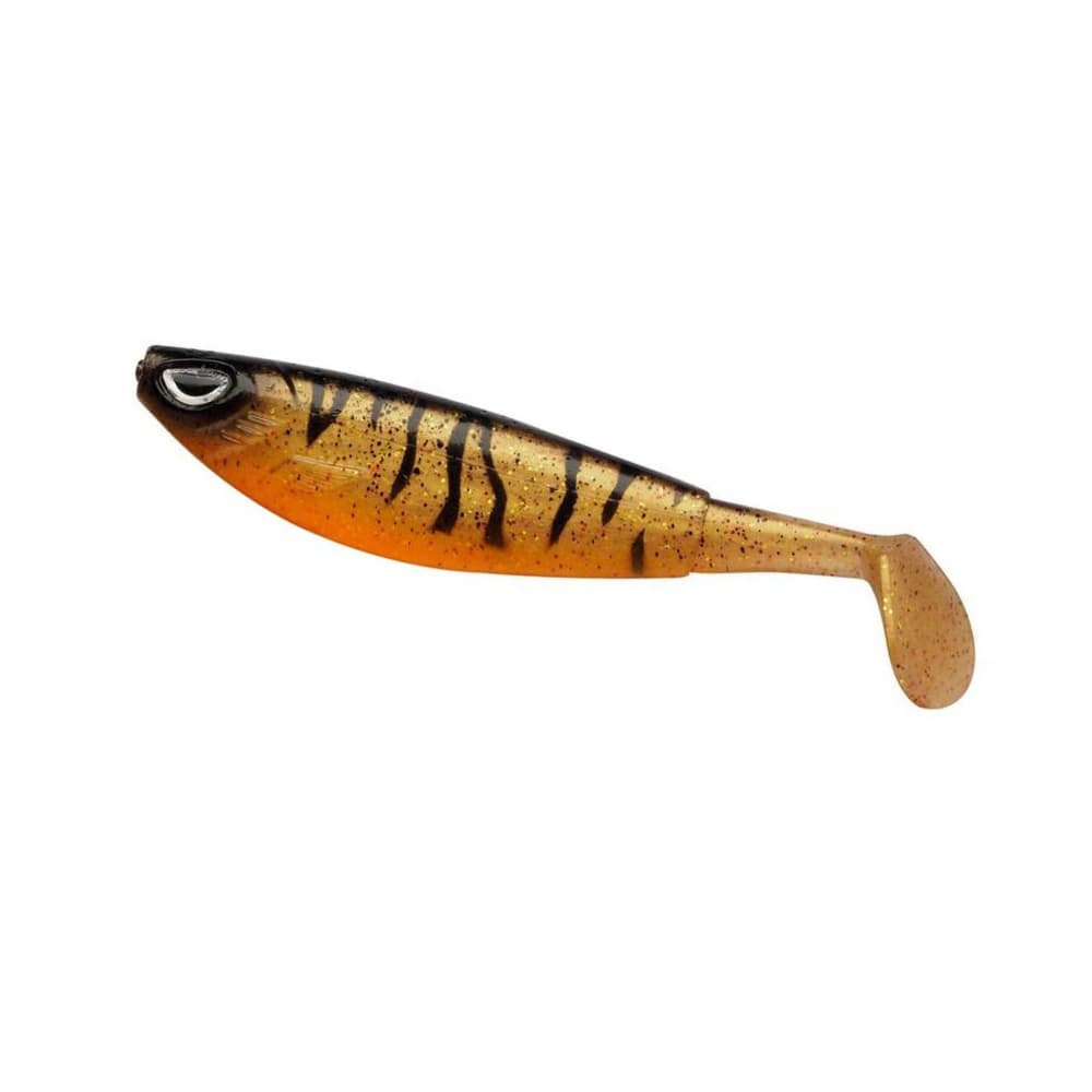 BERKLEY PowerBait Scented Soft Bait Lure SICK FLANKER 14cm 2pcs - Motor Oil Burbot - Image 2