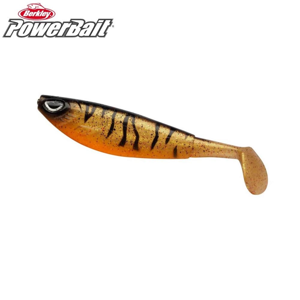BERKLEY PowerBait Scented Soft Bait Lure SICK FLANKER 14cm 2pcs - Motor Oil Burbot