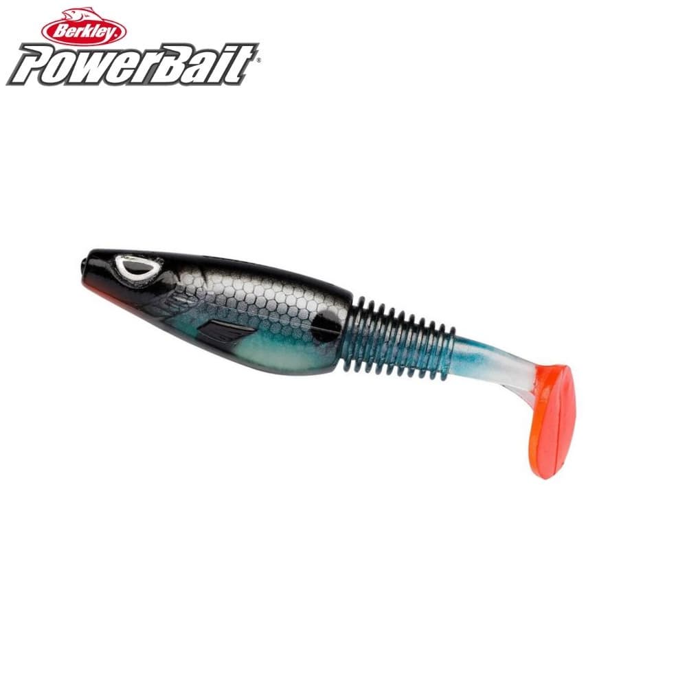 BERKLEY PowerBait Scented Soft Bait Lure SICK SWIMMER 9cm 2pcs - Blue Shiner