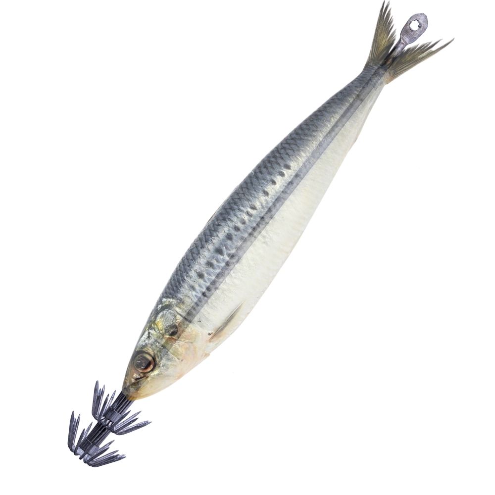 EVIA Squid Fishing Double Crown DIPSTICK JIG 200mm/13g - Image 4