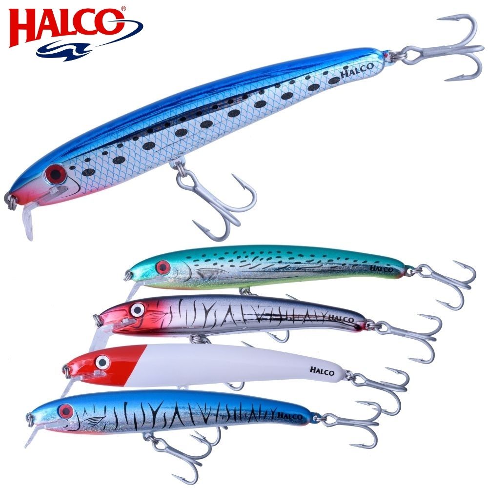 HALCO Saltwater Trolling And Casting Jerk Minnow Lure LASER PRO