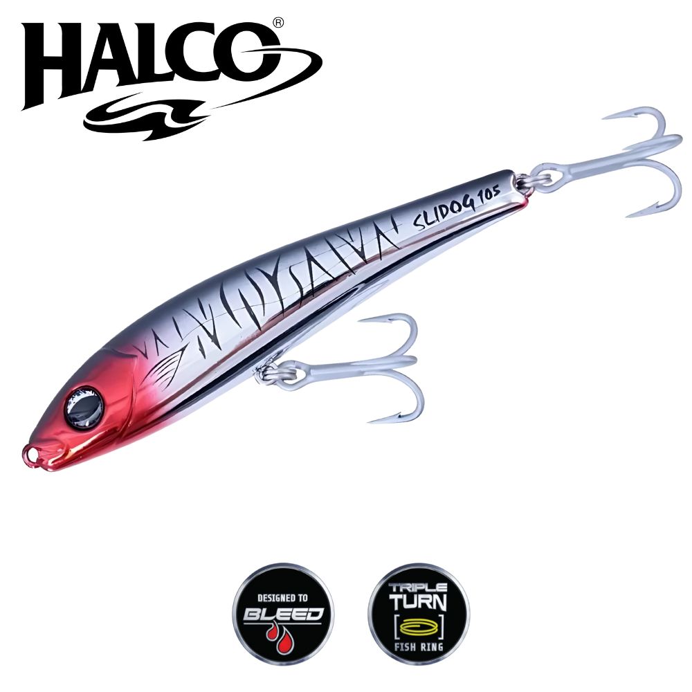 HALCO Saltwater Fishing Topwater Sinking Stickbait Lure SLIDOG 105