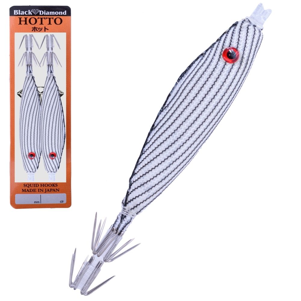 BLACK DIAMOND Squid Fishing Tataki Cloth Wrapped Soft Lure HOTTO 90mm #78