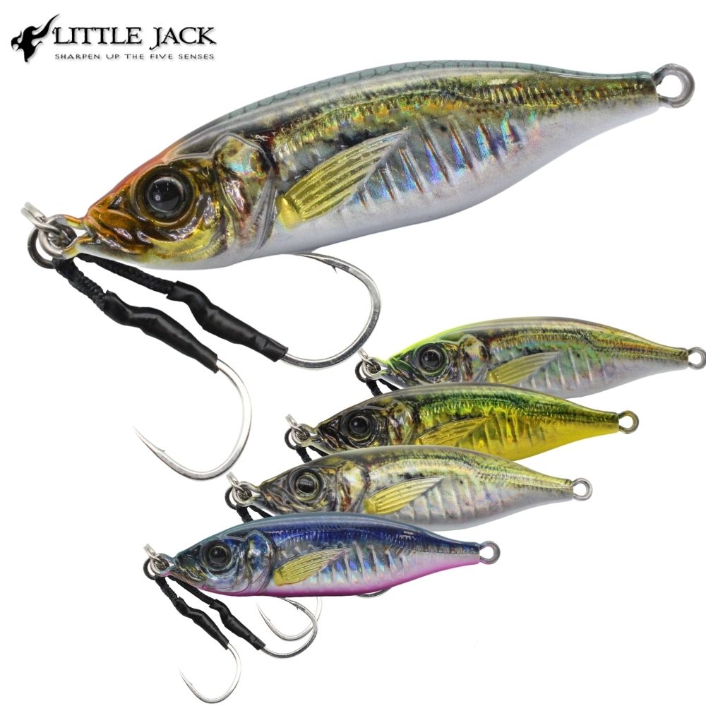 LITTLE JACK Saltwater Shore And Light Jigging Lure METAL ADICT 06 30g