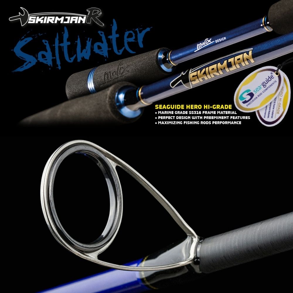 MOLIX Skirmjan Squid Fishing Spinning EGI Rod MSR-SW-782EL - Image 5