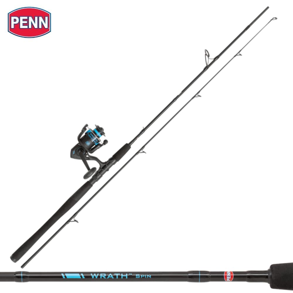 PENN Fishing Spinning Combo WRATH SPIN 8ft/20-40g