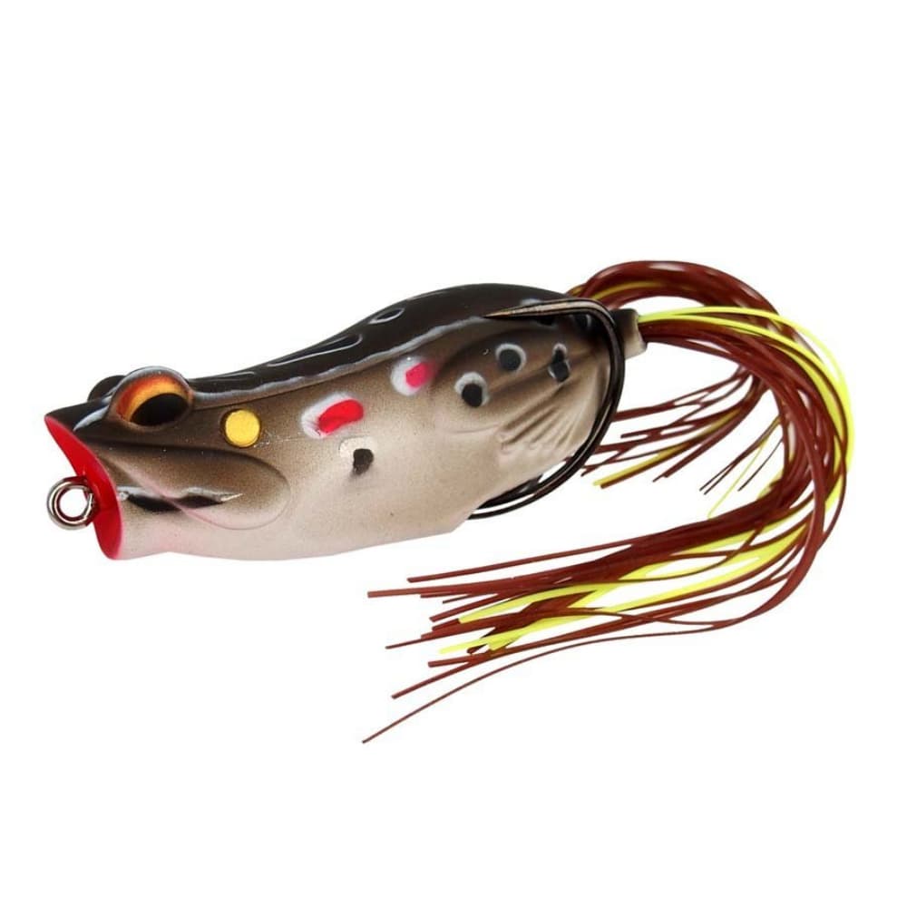 SAVAGE GEAR Topwater Hollow Body Lure 3D POP FROG 5.5cm 14g Brown - Image 4
