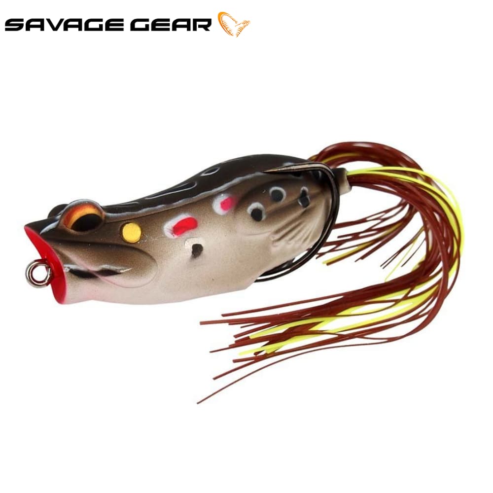 SAVAGE GEAR Topwater Hollow Body Lure 3D POP FROG 5.5cm 14g Brown