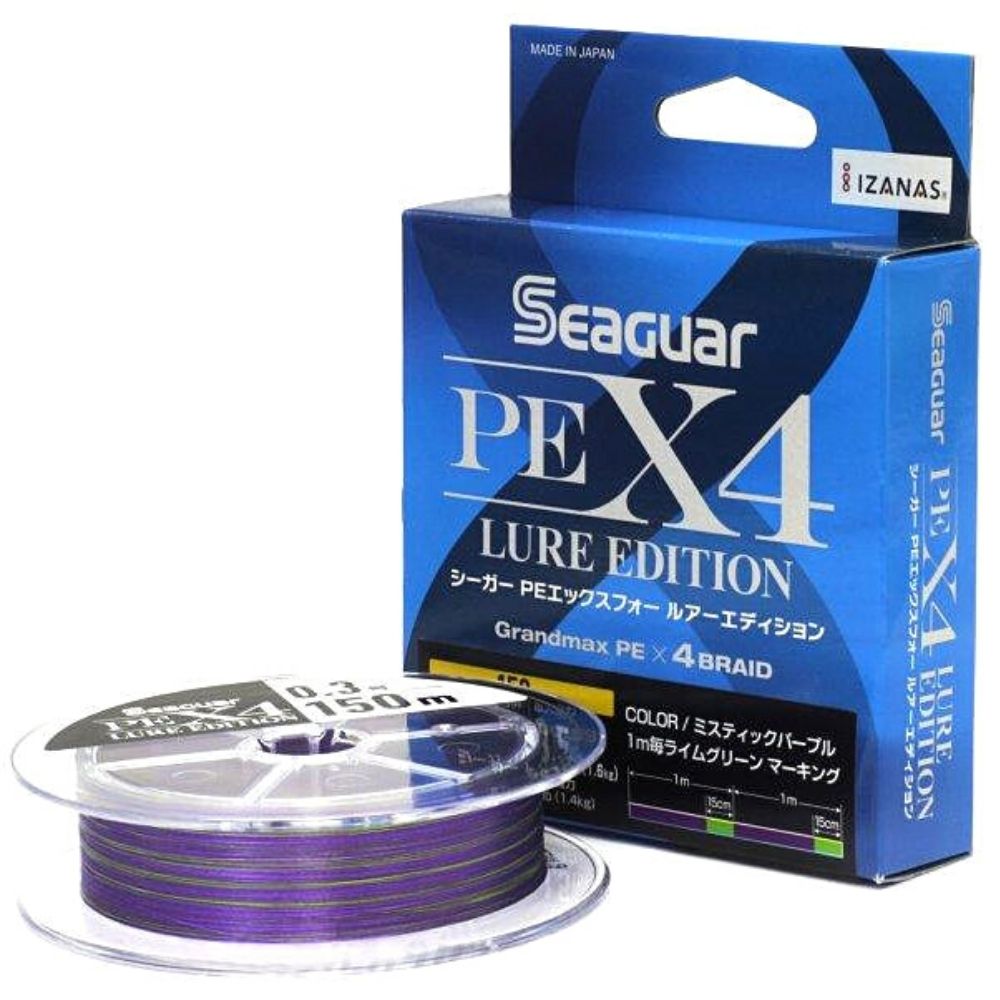 SEAGUAR Ultra Light Fishing Braid Line Grandmax LURE EDITION PX4 150m
