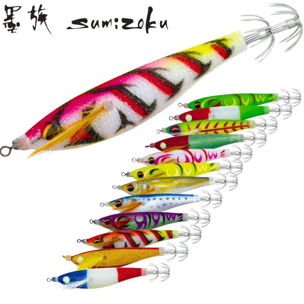 SUMIZOKU Squid Fishing Rattlin Clothed Soft Lure SUTTE 810