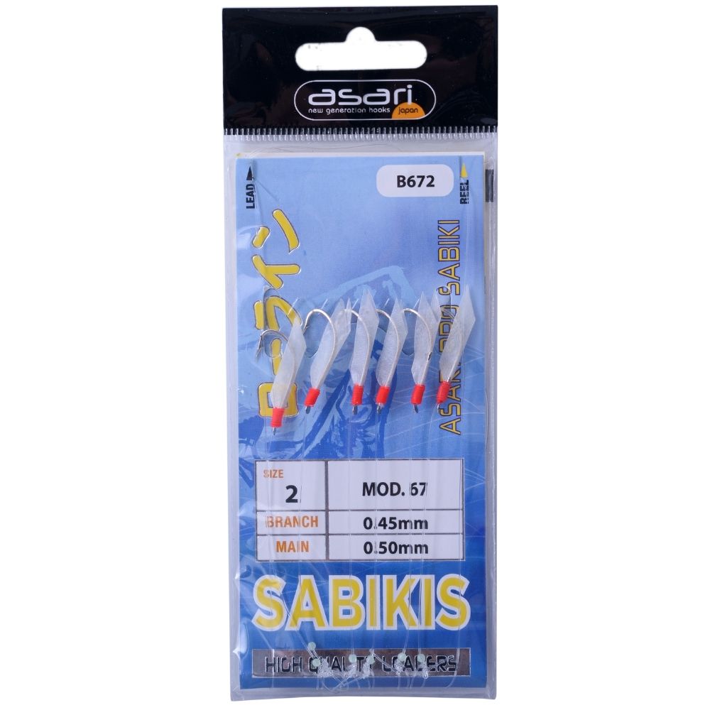 ASARI Japan Bait Fishing Flashing Rig PRO SABIKI - Image 3