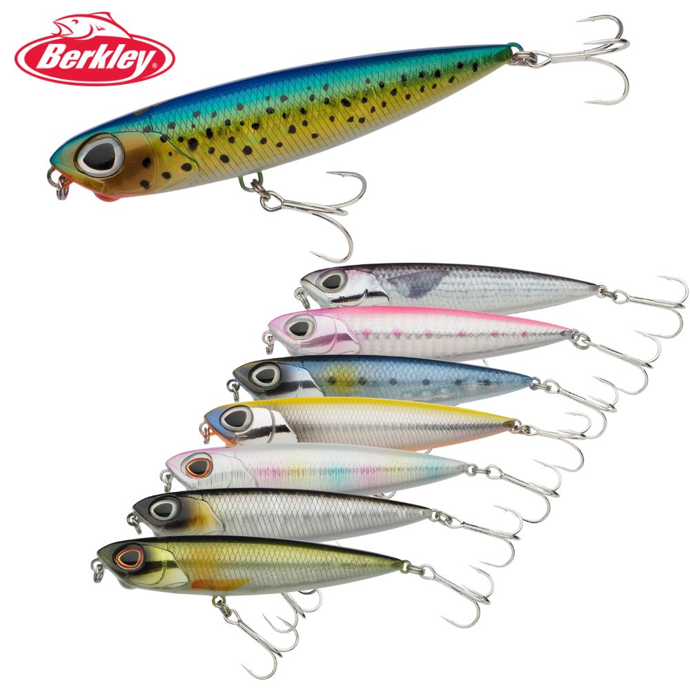 BERKLEY Topwater Fishing Walk The Dog Pencil Lure DEX MULLET WALKER 120mm/28.2g