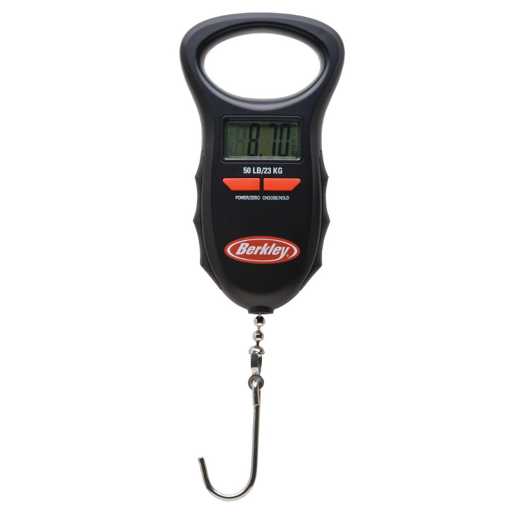 BERKLEY Water Resistant Digital Fish Scale 50lb/23kg