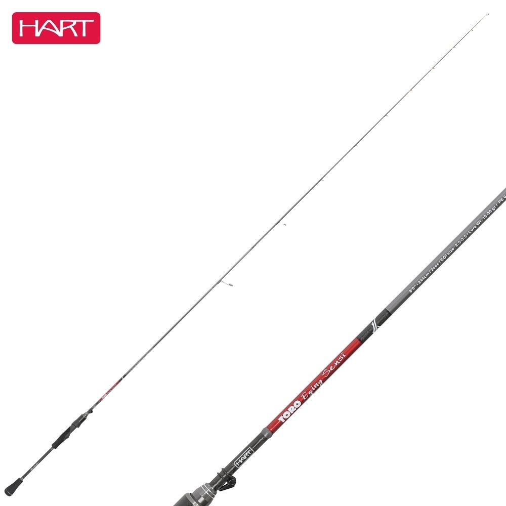 HART Squid Fishing Spinning Rod TORO EGING SENSI 8’0”/244cm