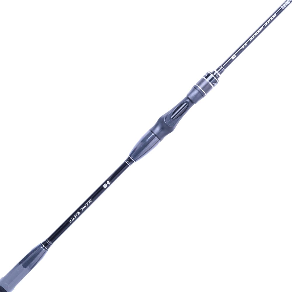 JIGGING MASTER Squid Fishing Baitcasting Boat Rod SQUID HACKER 63B Black - Image 6