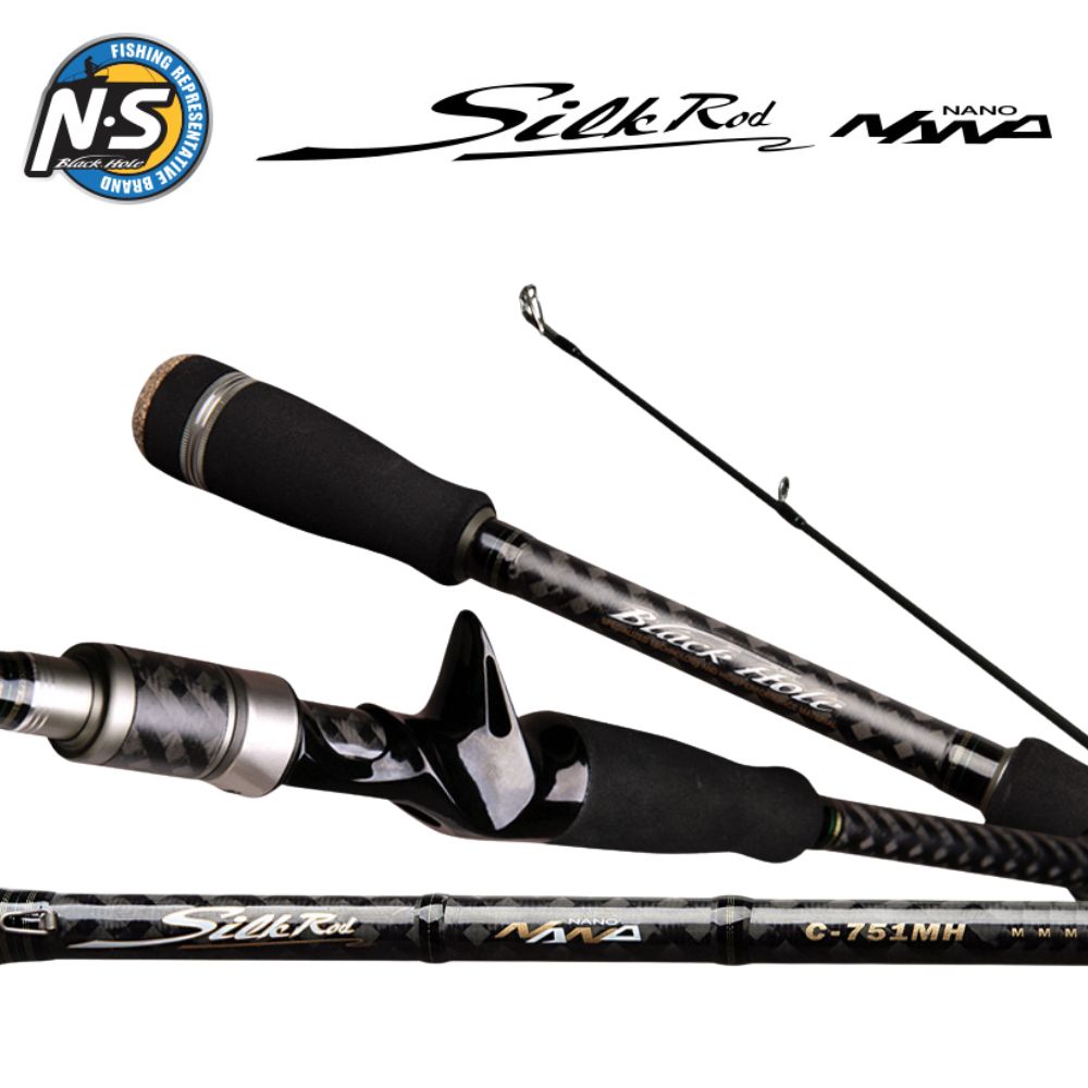 NS BLACK HOLE Freshwater Bass Fishing Rod SILKROD NANO
