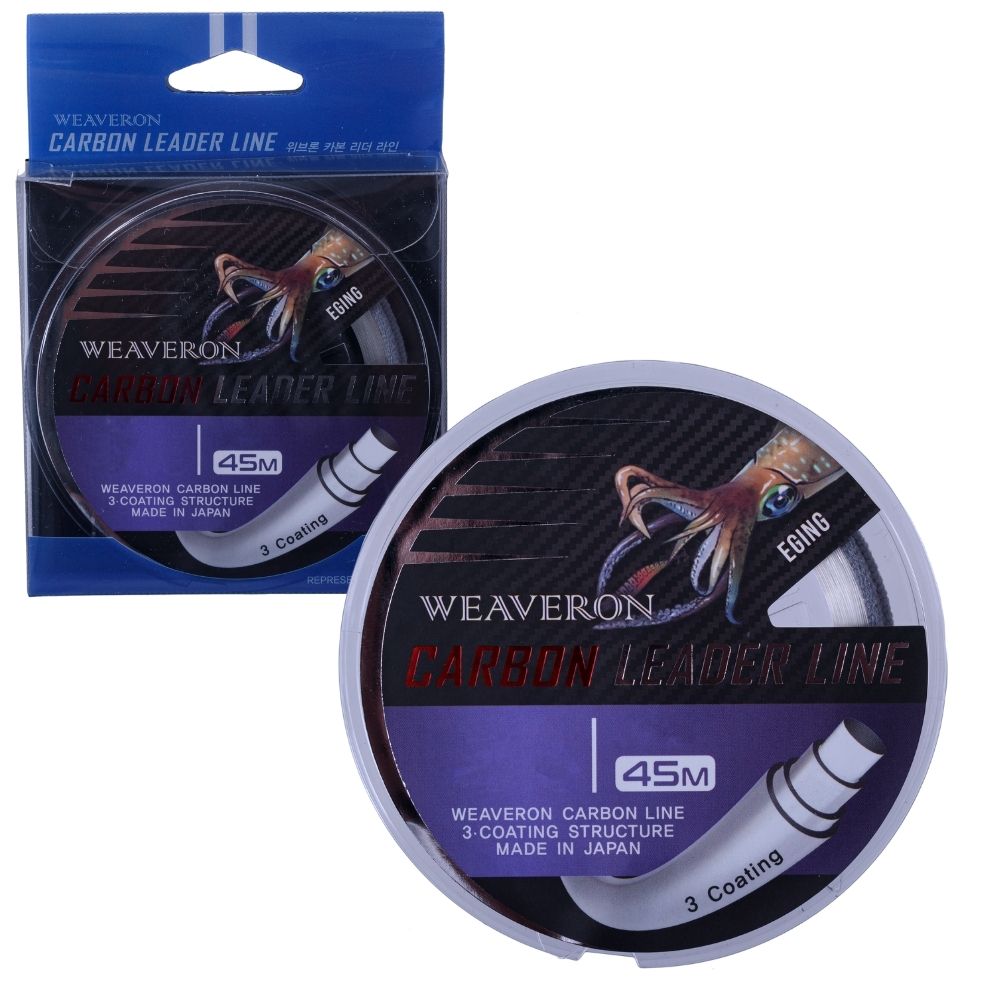 NS BLACK HOLE 3-Coating 100% Fluorocarbon Leader Line WEAVERON Eging 45m
