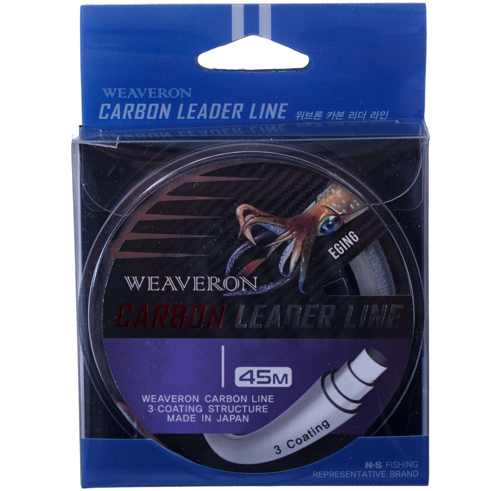 NS BLACK HOLE 3-Coating 100% Fluorocarbon Leader Line WEAVERON Eging 45m - Image 3