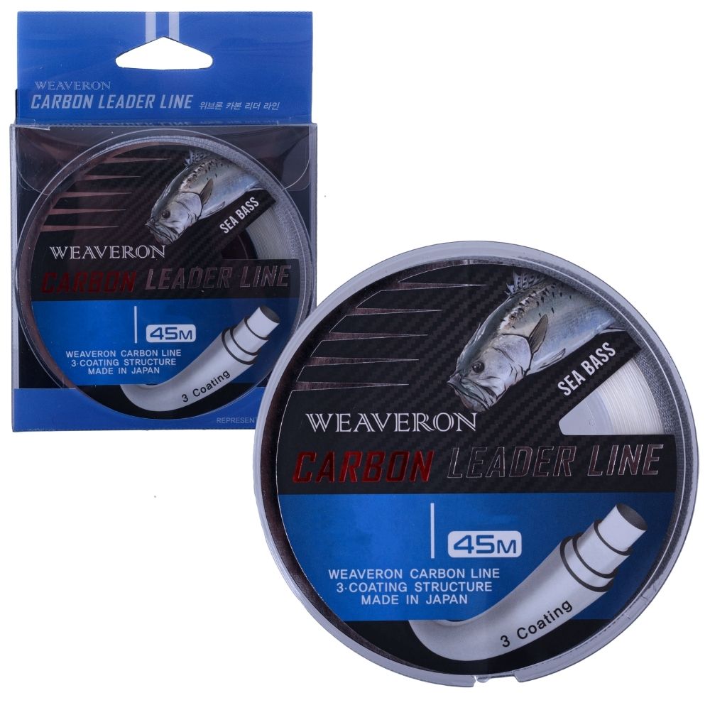 NS BLACK HOLE 3-Coating 100% Fluorocarbon Leader Line WEAVERON Sea Bass 45m