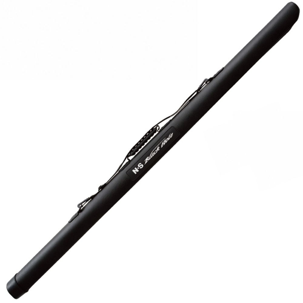 NS BLACK HOLE Fishing Rod Carry Black Carbon Looking SEMI HARD CASE - Image 2