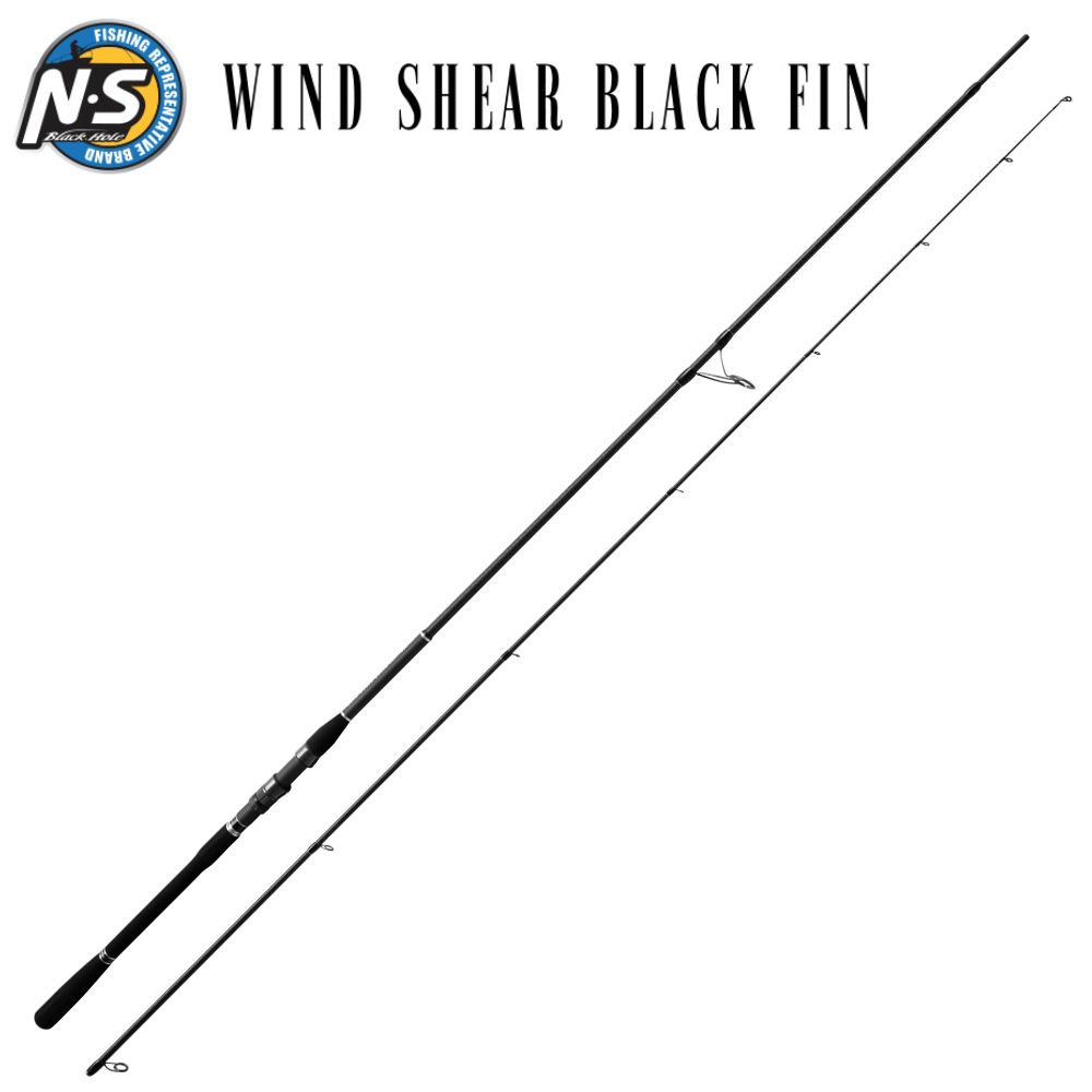 NS BLACK HOLE Spinning Rod WIND SHEAR BLACK FIN S-9102XM