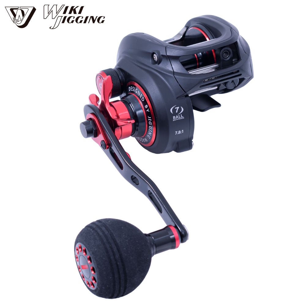 WIKI JIGGING Saltwater Low-Profile Jigging Reel WK-900XH Righthanded