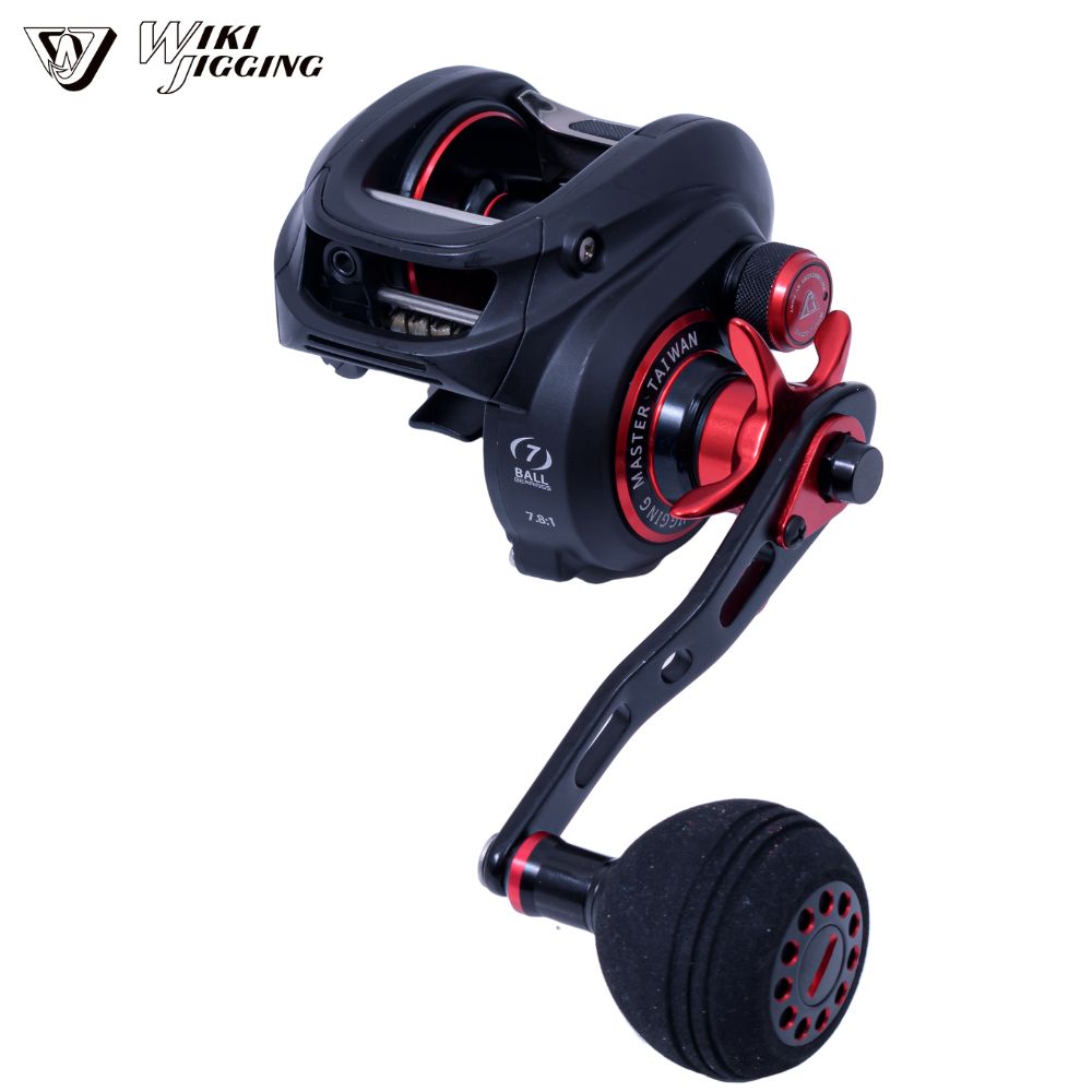 WIKI JIGGING Saltwater Low-Profile Jigging Reel WK-900XH Lefthanded