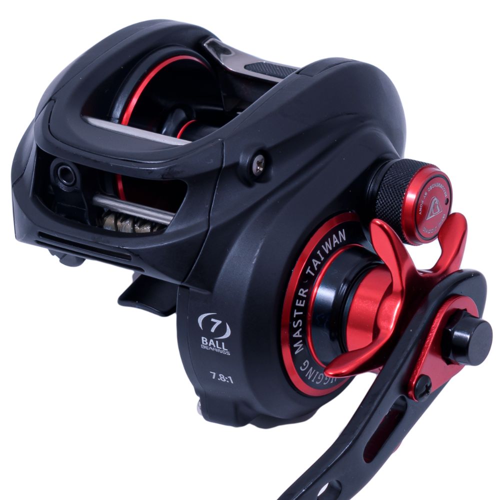 WIKI JIGGING Saltwater Low-Profile Jigging Reel WK-900XH Lefthanded - Image 3
